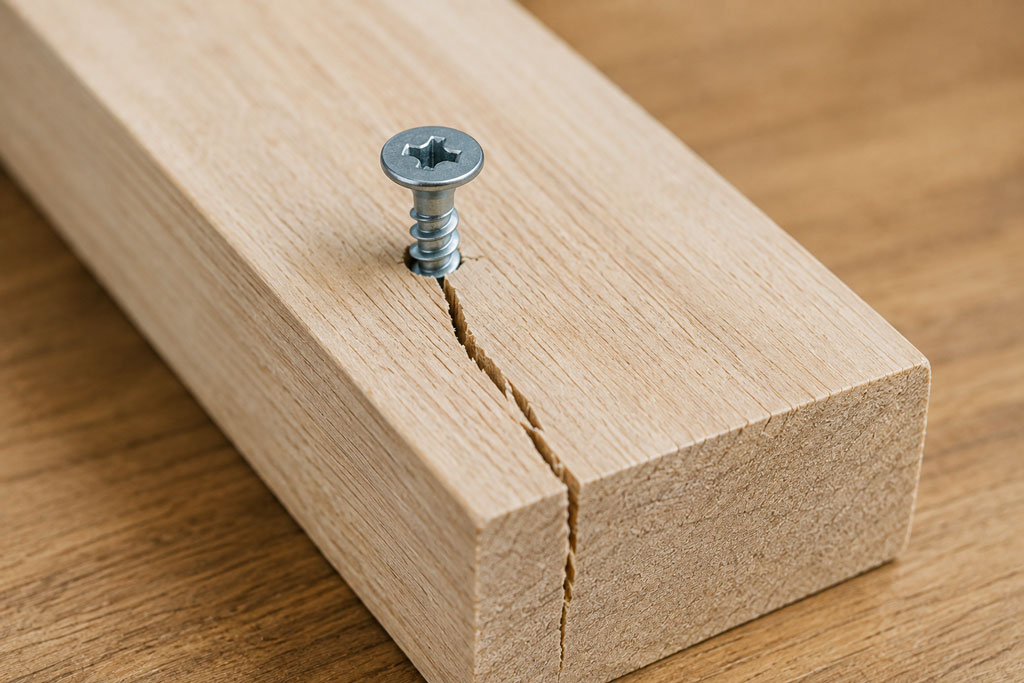 ビス打ちで木が割れる原因は？下穴をあける理由と便利なドリルガイド