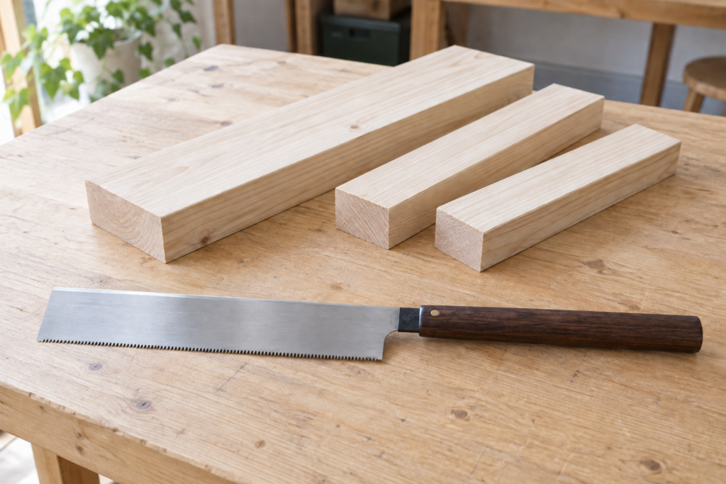 DIYで木材をまっすぐ切る方法は？初心者でも失敗しにくい測り方と切り方